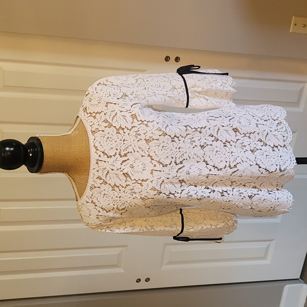 White Lace Top